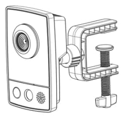 AXIS M1054 from Axis Communications - dimension diagram showing mounting measurements (view 12)