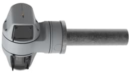 AXIS Q6215-LE from Axis Communications - dimension diagram showing mounting measurements (view 2)