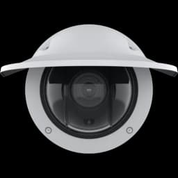 AXIS Q3558-LVE from Axis Communications - dome IP camera - viewed from its front angle