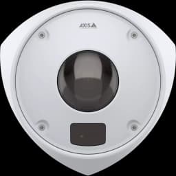 White AXIS Q9227-SLV Corner Camera viewed from its front from AXIS COMMUNICATIONS