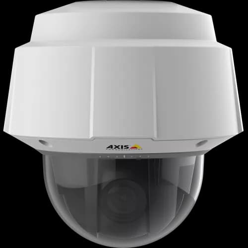 AXIS Q6052-E from AXIS COMMUNICATIONS - outdoor-ready PTZ camera with Lightfinder technology and focus recall.