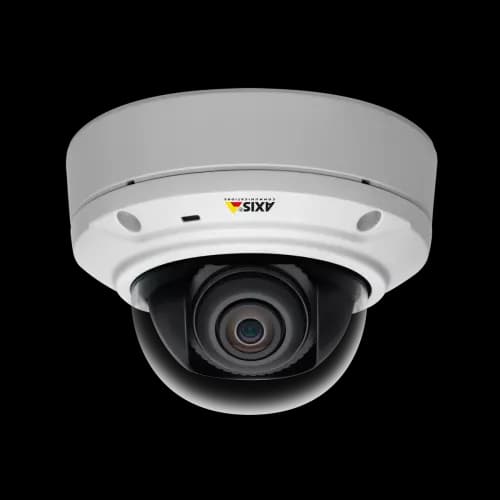 IP Camera AXIS M3026VE has compact, vandal-resistant, outdoor-ready design. The camera is viewed from its´ front. from AXIS COMMUNICATIONS