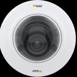 IP Camera AXIS M4206V has 3 MP / HDTV 1080p and varifocal WDR for tough light. The camera is viewed from front. from AXIS COMMUNICATIONS