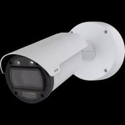 AXIS Q1808-LE from AXIS COMMUNICATIONS - outdoor bullet security camera with rugged housing and infrared lens.
