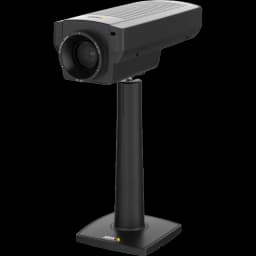 AXIS Q1775 from AXIS COMMUNICATIONS - flexible day/night IP camera for excellent video and audio. The camera is in black color.