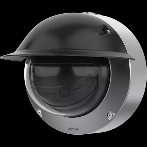 AXIS Q3839-SPVE from AXIS COMMUNICATIONS - Panoramic Camera viewed from its left angle.
