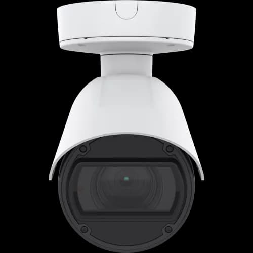 AXIS Q1785-LE from AXIS COMMUNICATIONS - IP Camera has OptimizedIR. The product is viewed from its front.