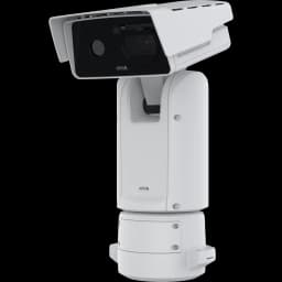 AXIS Q8752-E from AXIS COMMUNICATIONS - Mk II Bispectral PTZ Camera viewed from its left angle