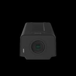 AXIS Q1656-B from AXIS COMMUNICATIONS - Box Camera, viewed from its front