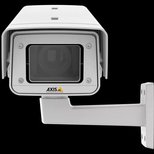 AXIS Q1615-E from AXIS COMMUNICATIONS - Mk II IP Camera has included i-CS lens. The product is viewed from its front.