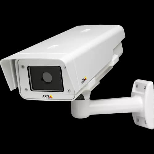 IP Camera AXIS Q1921-E has thermal imaging and wide range coverage. The camera is viewed from its left angle from AXIS COMMUNICATIONS