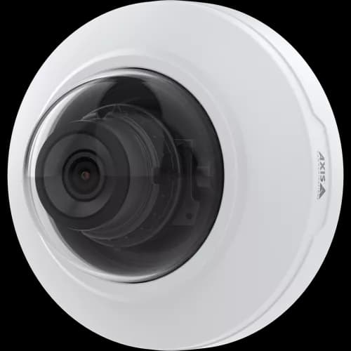AXIS M4218-V from AXIS COMMUNICATIONS - Dome Camera, wall, viewed from it's left angle