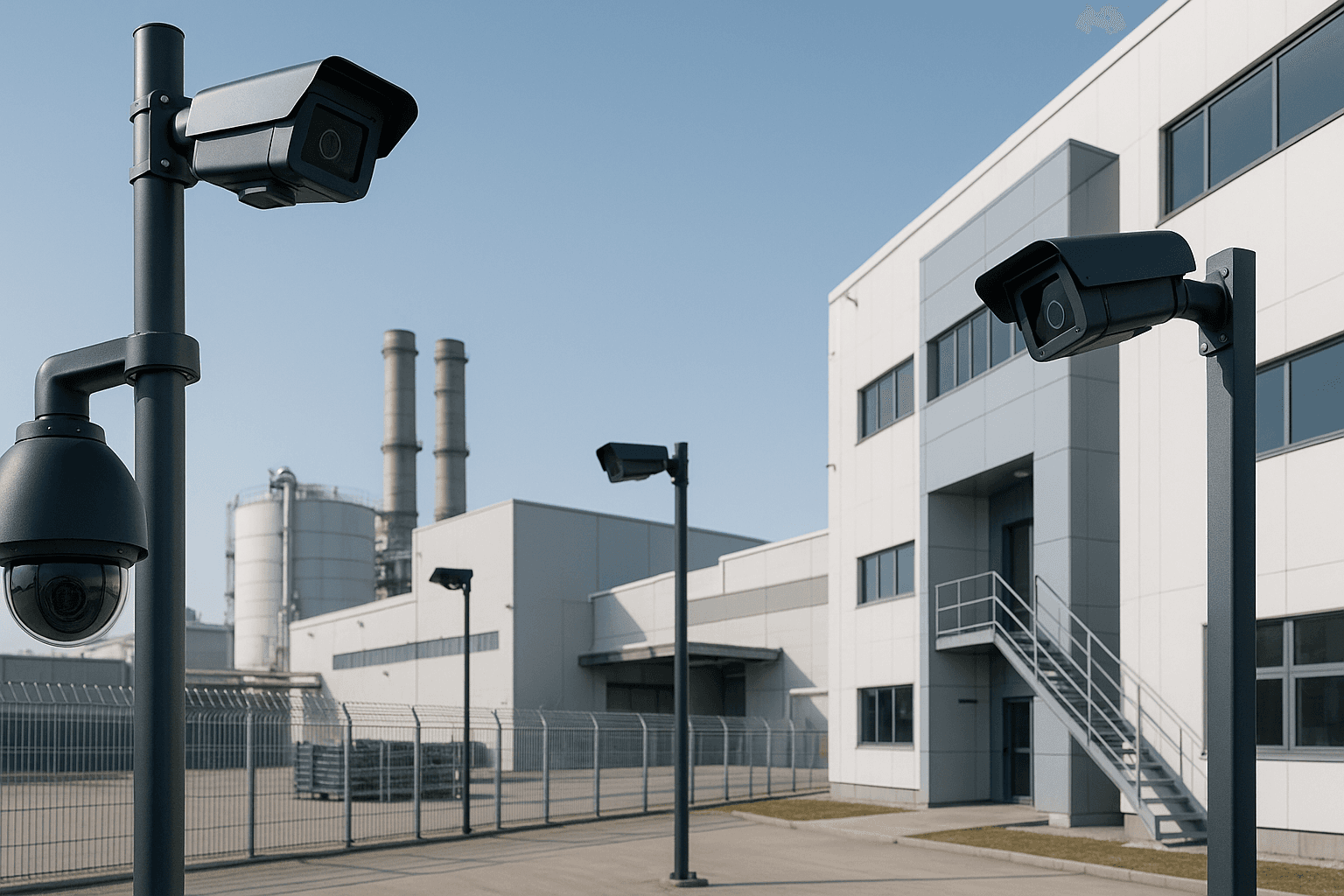 CFTV IP para Indústria: Continuidade Operacional e Vantagens Técnicas